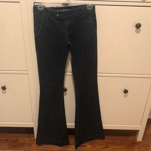 Guess mid rise flare jeans
